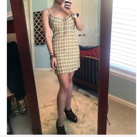❌Sold❌NWT Urban Outfitters Linen Vintage Dress - Picture 5 of 5